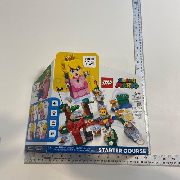 LEGO Super Mario Adventures With Peach Starter Course 71403 354 Pieces For Age - Picture 9 of 9